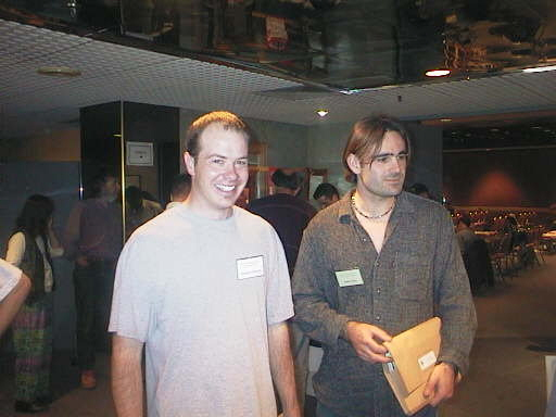 Matthew Bonnett and Adam Jones